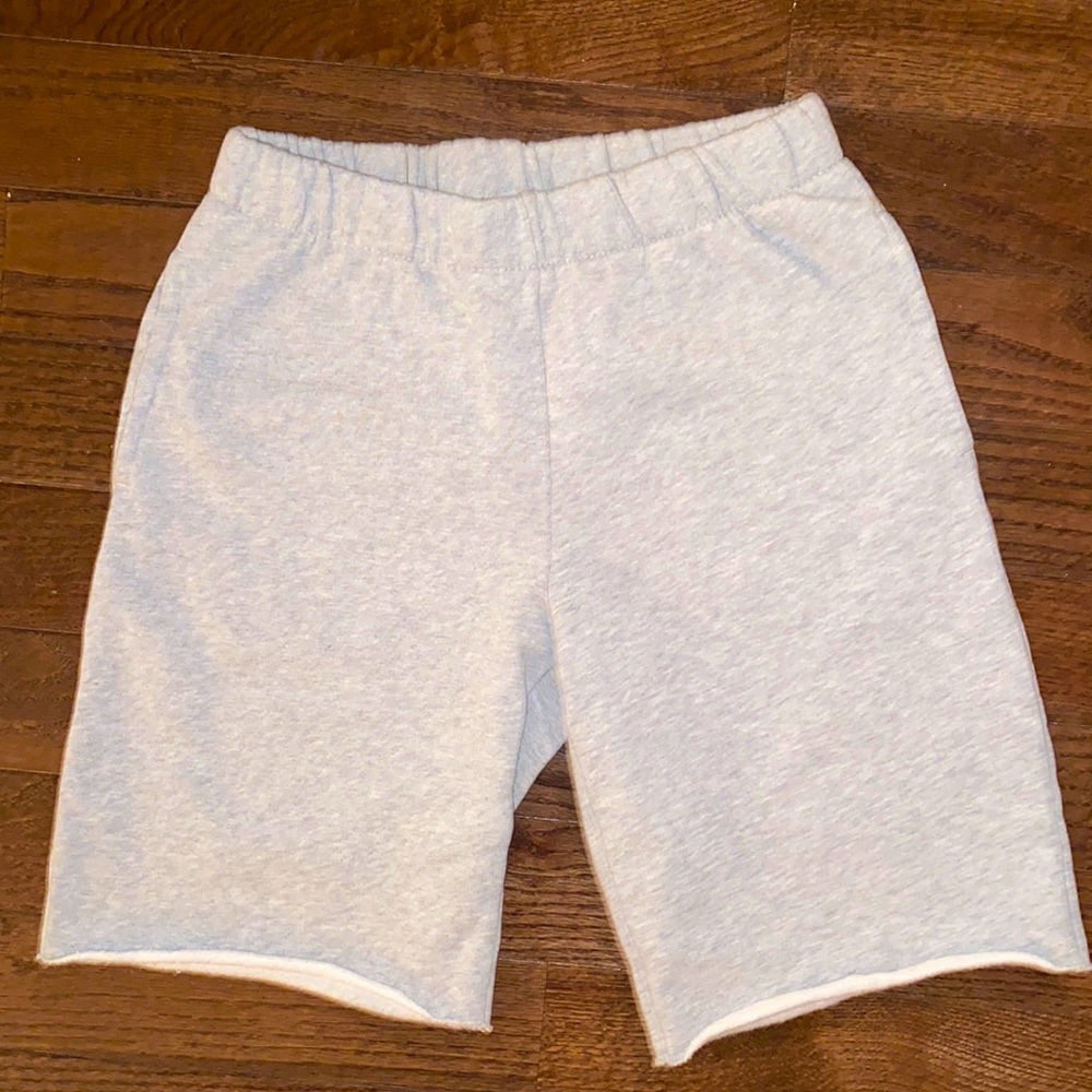 Brandy Melville gray cotton shorts